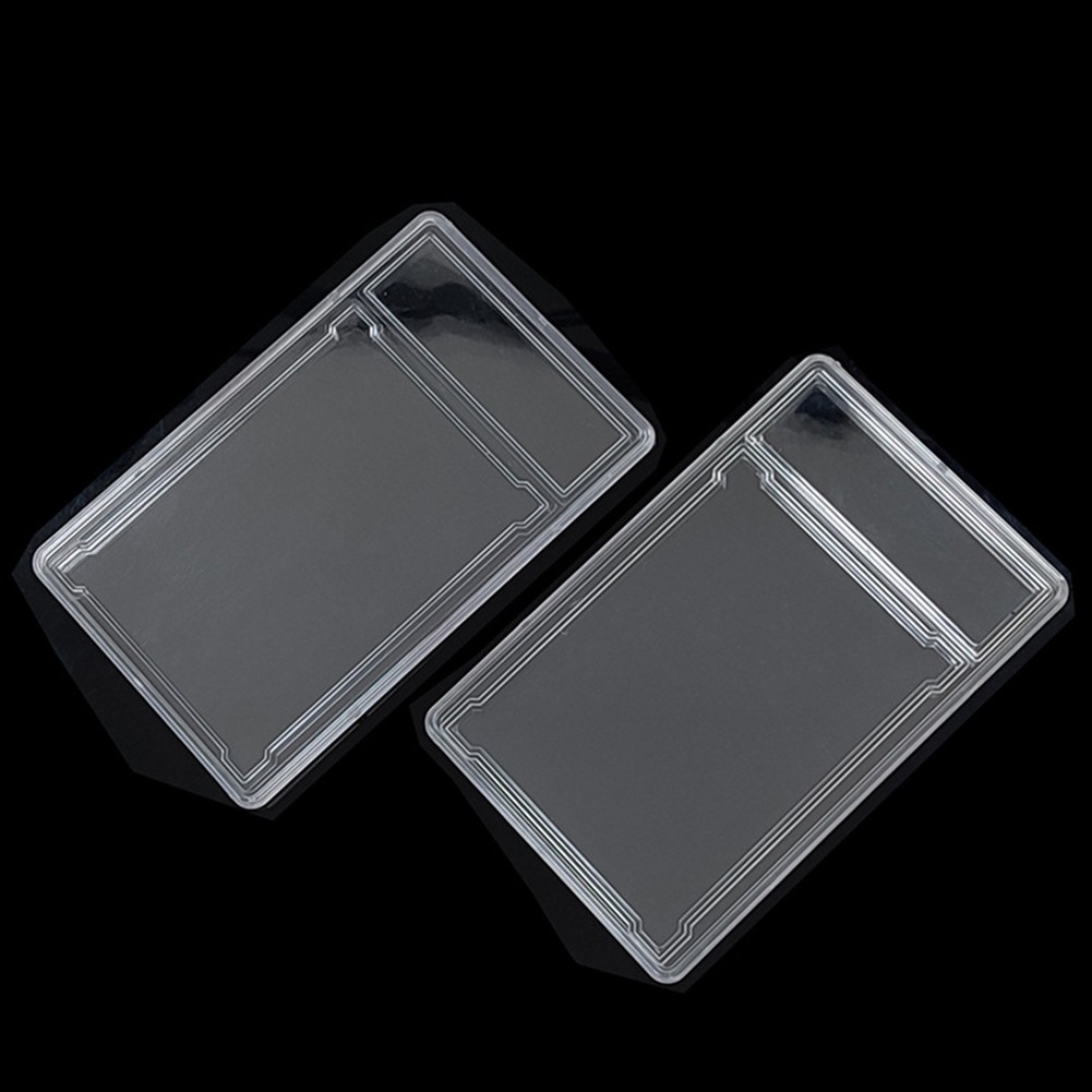 100PCS Trading Cards Protector Case Baseball Card Holders with Label Position