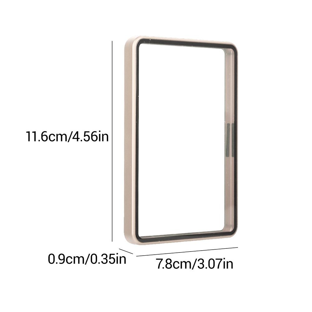 Magnetic Metal Card Slabs Case Protector For 35/55PT Shockproof Aluminum Bumper