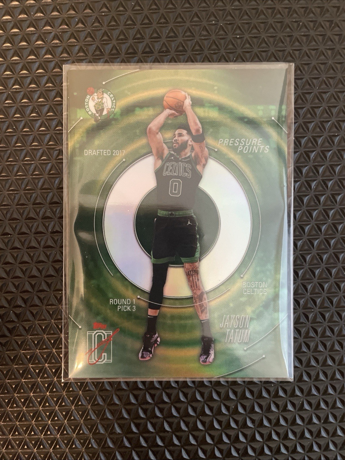 2025-2026 Topps Signature Jayston Tatum Case Hit SSP Pressure Points