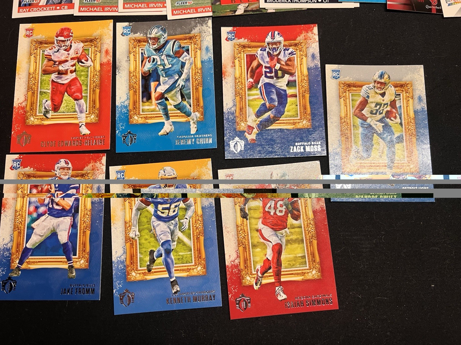 MASSIVE Football Card Lot +1,500 Cards-1950s To Present Day Too Much To List