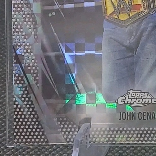 2026 Topps Chrome WWE John Cena #2 Silver X-Fractor Legend