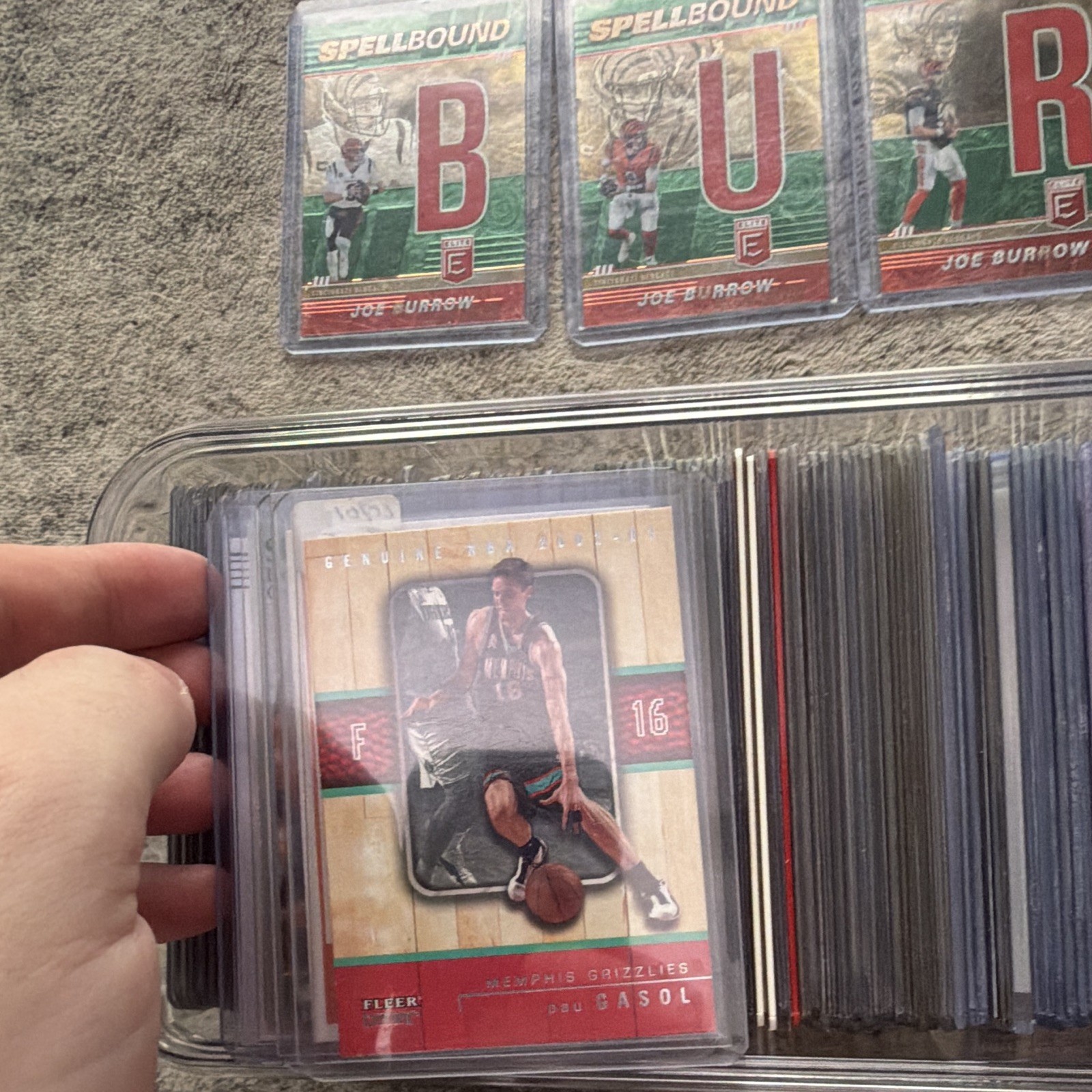 Bulk Sports Cards Over 1000 Cards (Baseball, Basketball, Football)