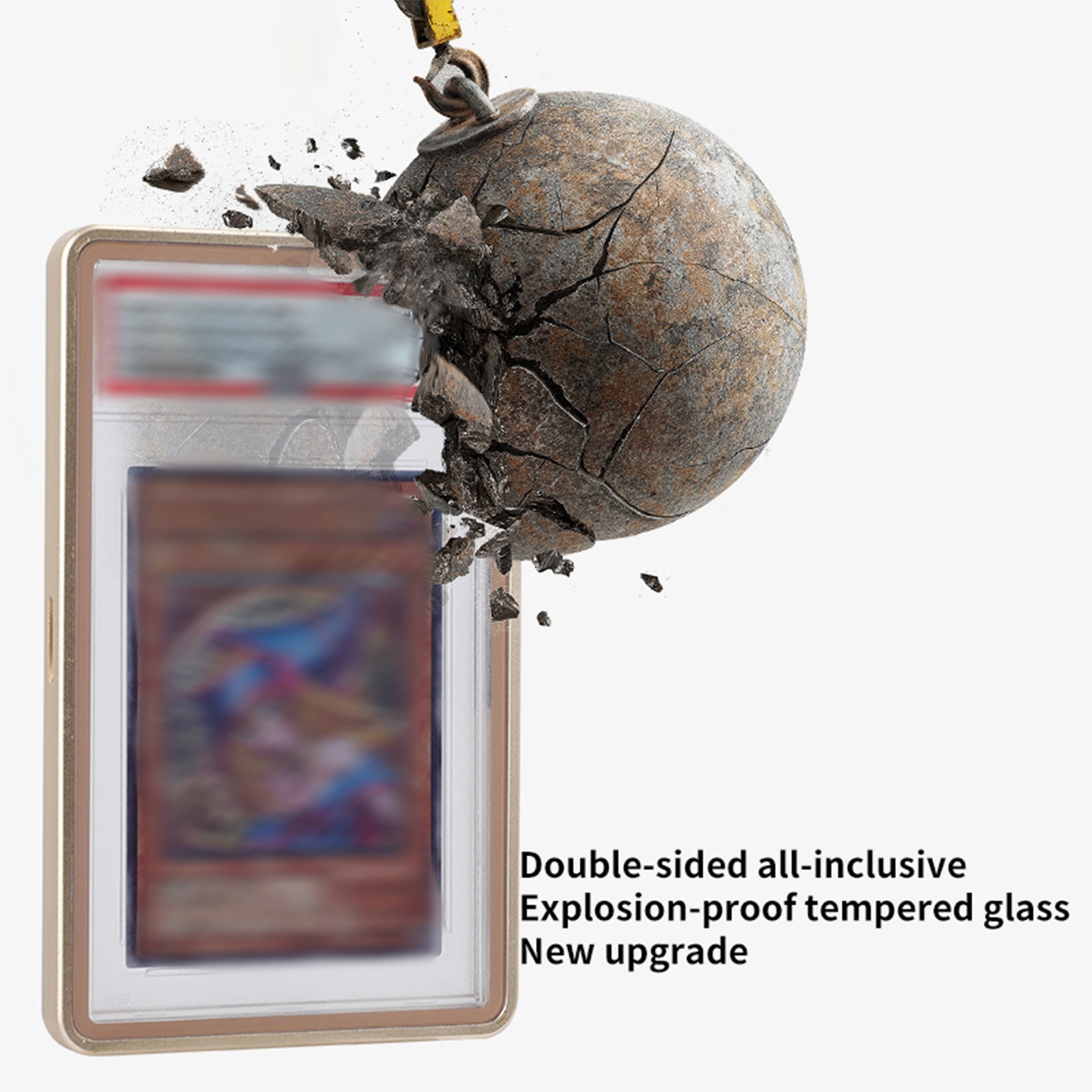 Magnetic Aluminum Slab Case Protector For PSA/CGC/BGS Graded Cards Metal Bumper