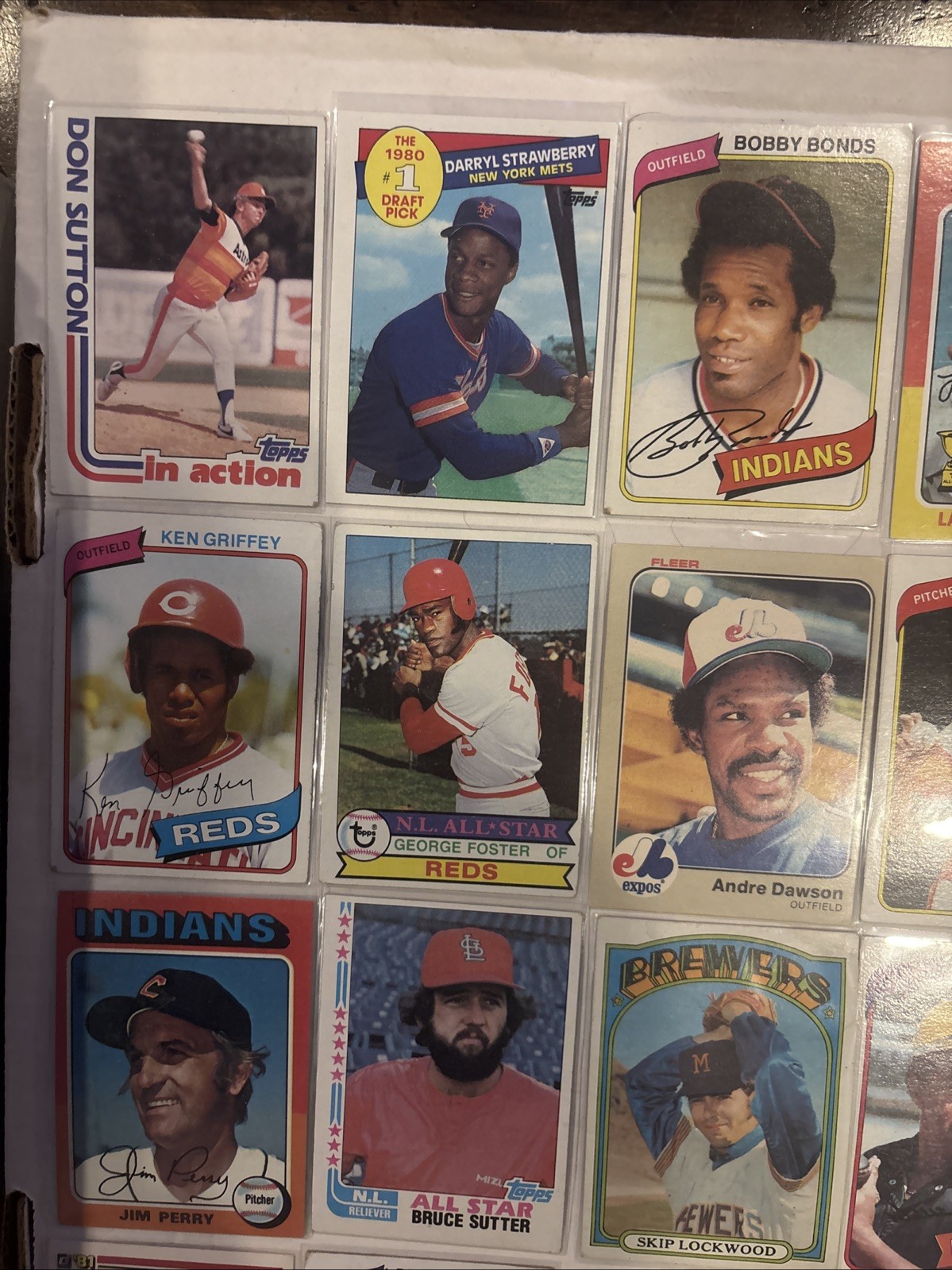 VINTAGE 1972-1985 BASEBALL Card LOT (50 CARDS): STARS ONLY! Conditions Vary