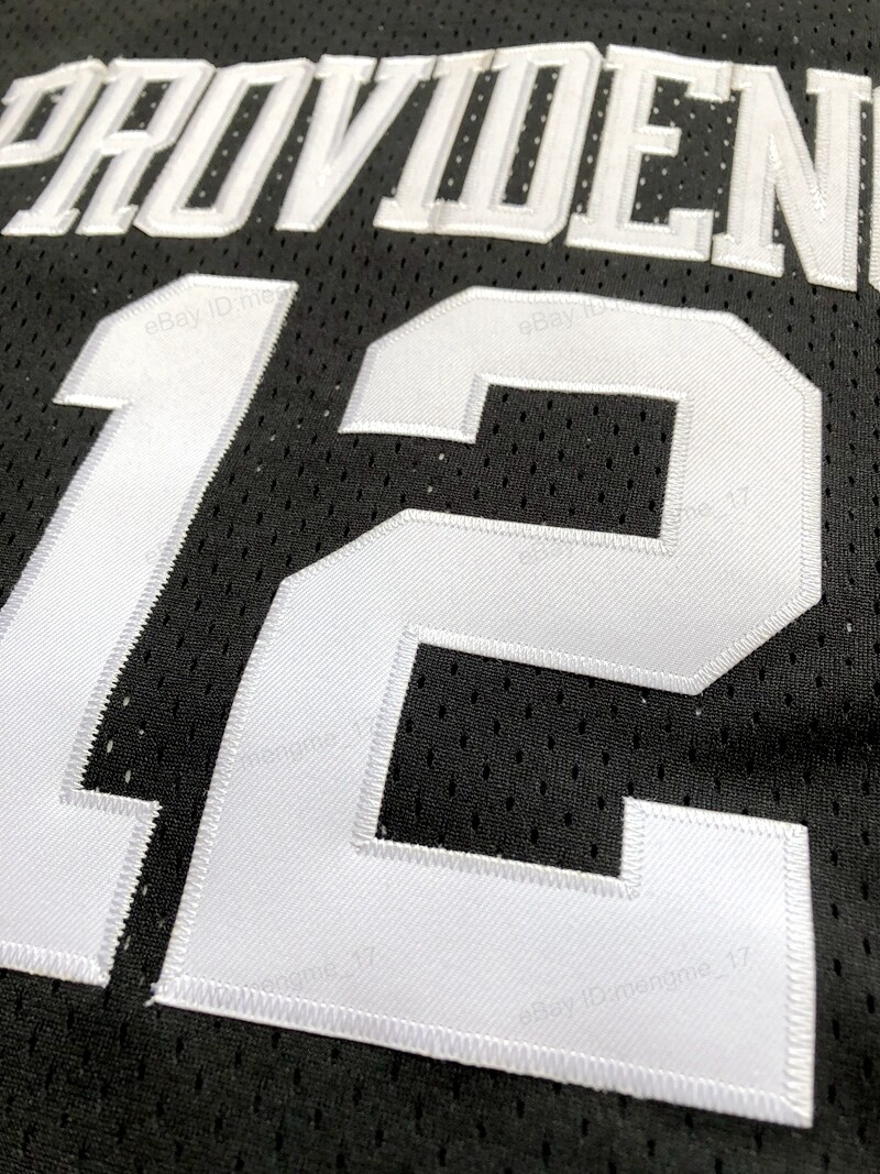 Custom God Shammgod #12 Providence Youth/Men’s Basketball Jersey Stitiched S-6XL