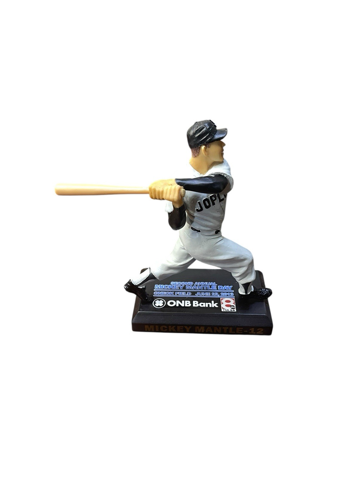 Tulsa Drillers Second Annual Mickey Mantle Day Limited Edition 312/1500 Figure