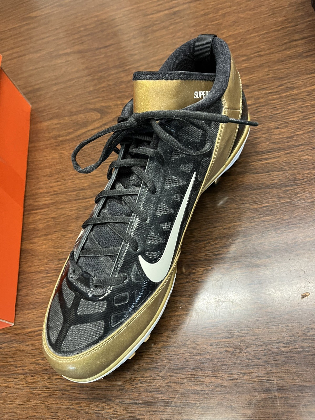 DREW BREES Game Shoe autographed Nike Super Bad 3 w/ BOX NEW unworn Saints HOF