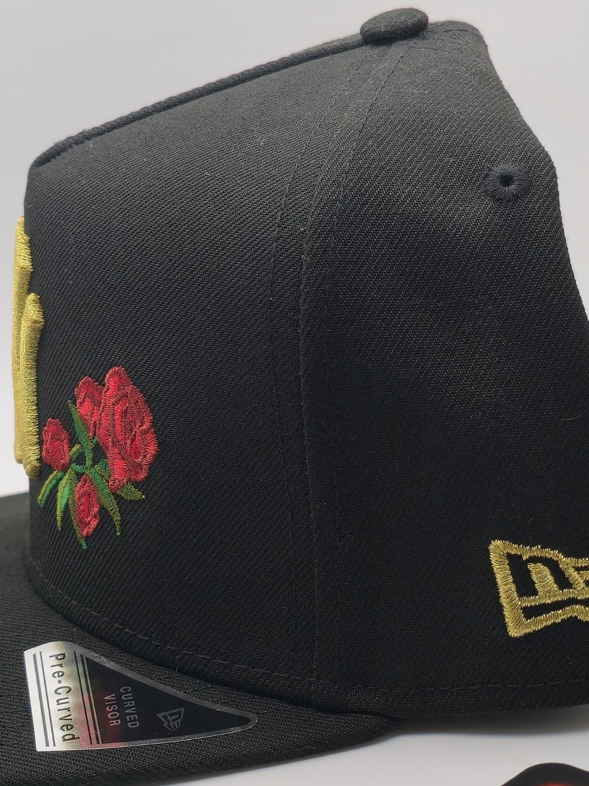 New Era NY Yankees Subway Series Black Gold Rose 🌹 9Fifty A-Frame Snapback Hat