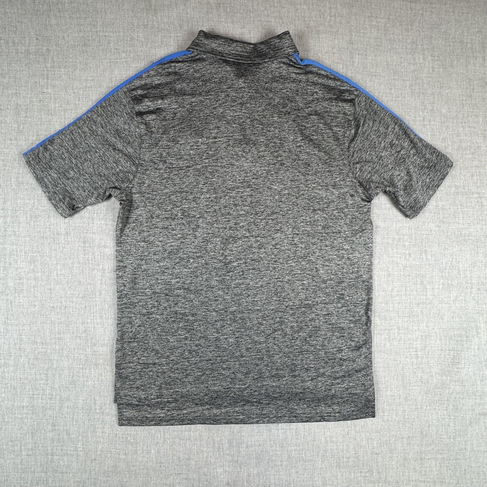 UCLA Bruins Shirt Mens Medium Gray Blue NCAA College Chiliwear Polo Short Sleeve