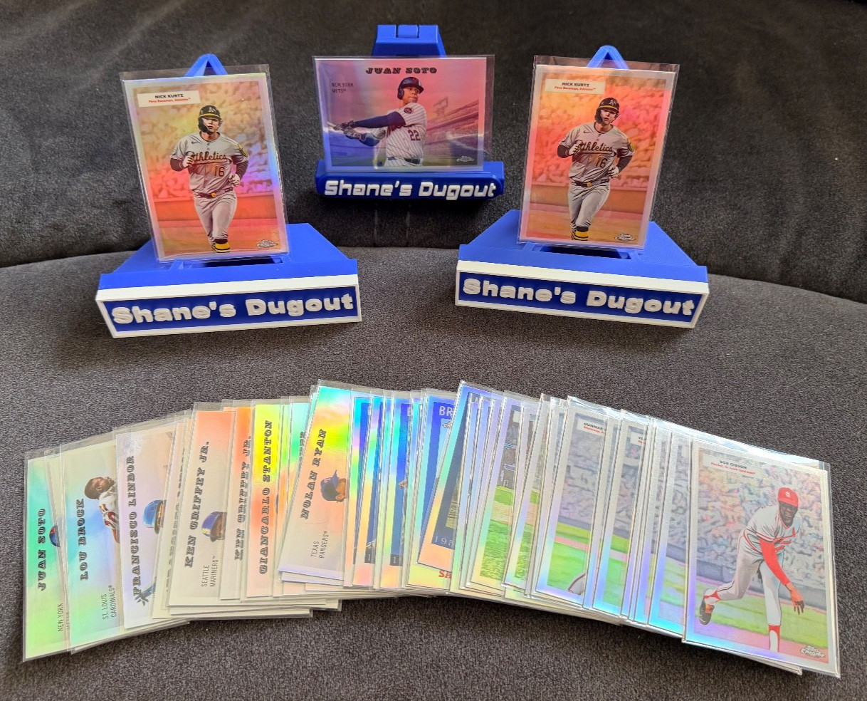 2025 Topps Chrome Platinum Anniversary INSERT – You Pick – Complete Your Set