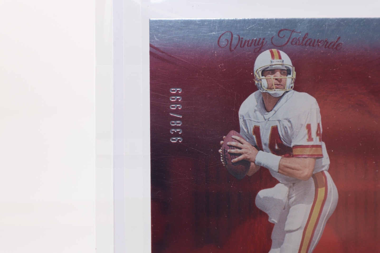 2024 Prestige Vinny Testaverde Xtra Points Red 938/999