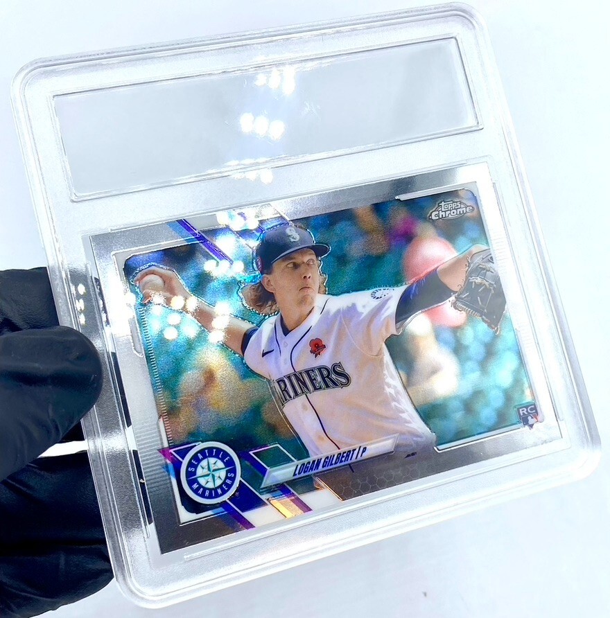 Empty Horizontal Graded Card Slabs for Trading Sports Cards – Snap Shut Closure