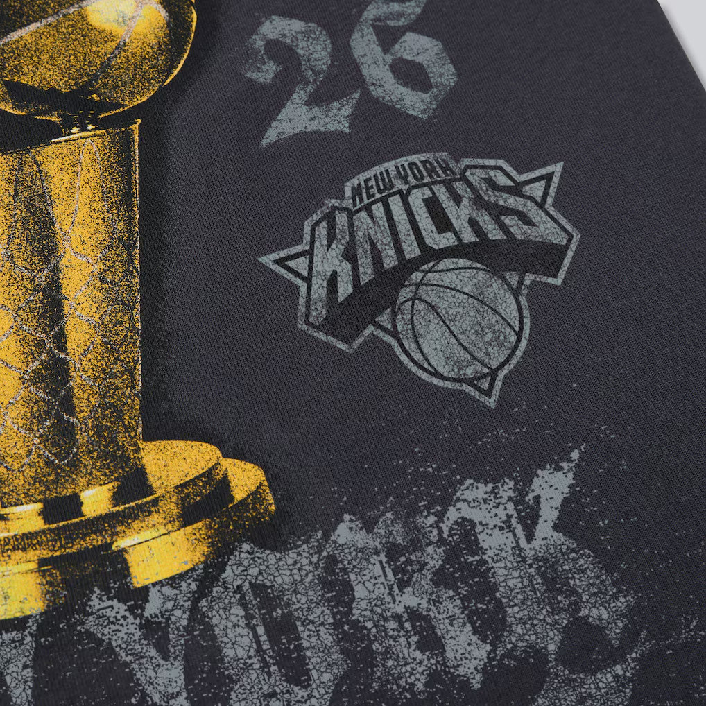 New York Knicks Nike 2026 NBA Finals Champions Authentic Locker Room T-Shirt