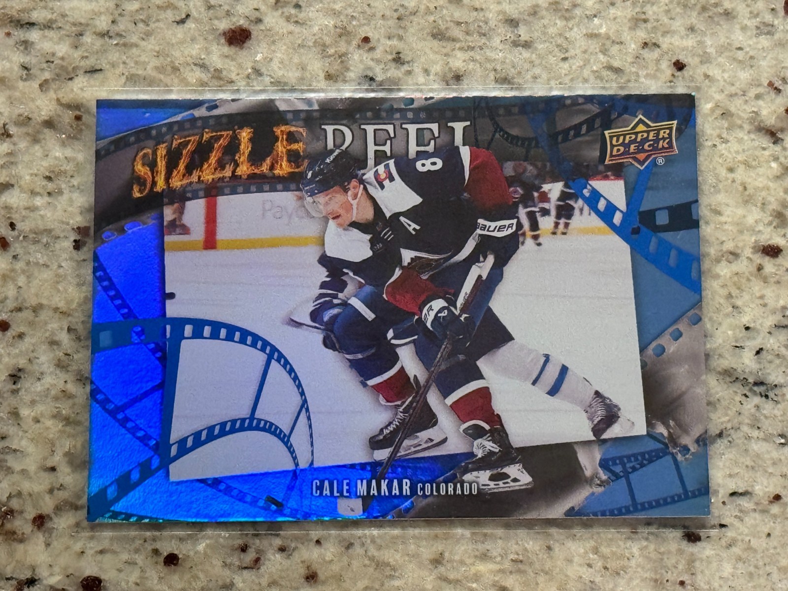2025-26 Upper Deck Series 1 – Sizzle Reel Cale Makar #SR-1