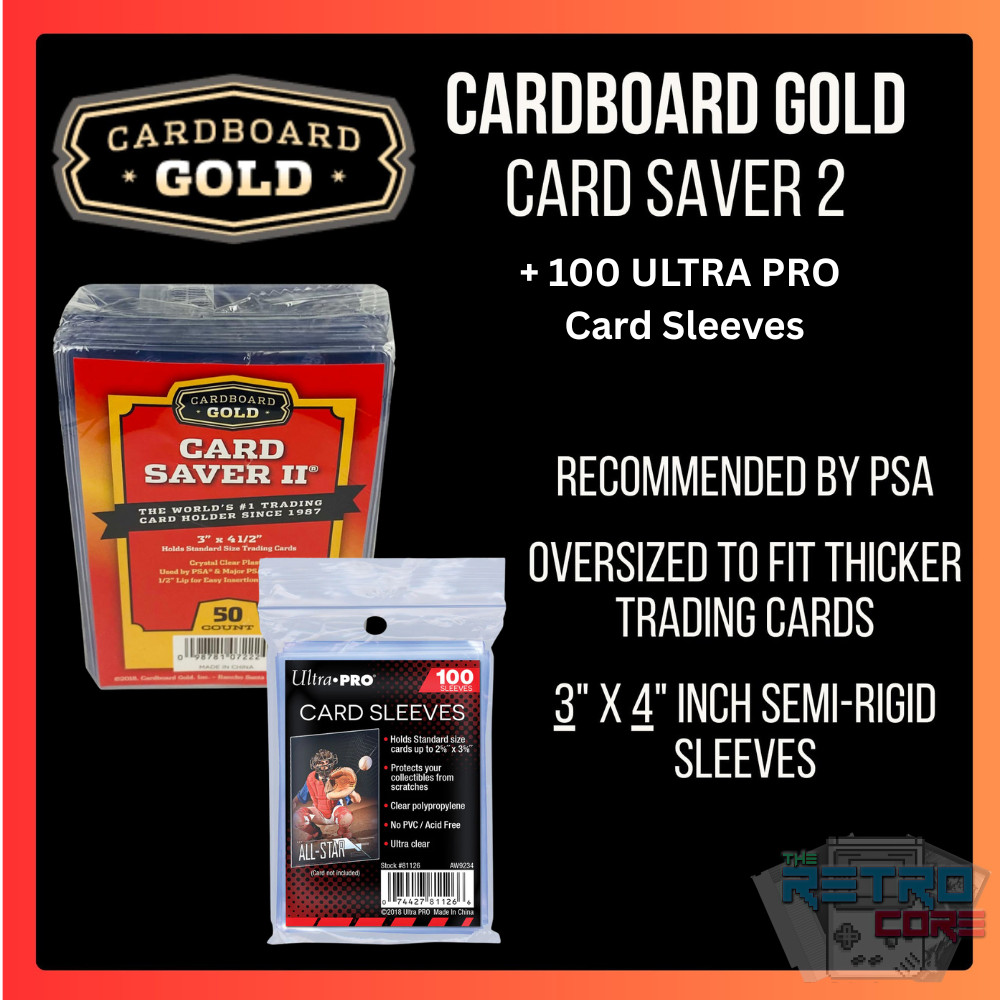 50 Card Saver 2 Holders + 100 ULTRA PRO Card Sleeves