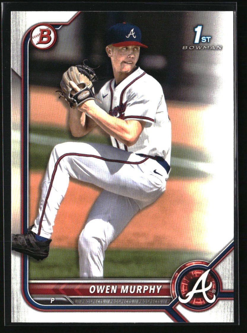 2022 Bowman Draft Owen Murphy #BD-145 Atlanta Braves