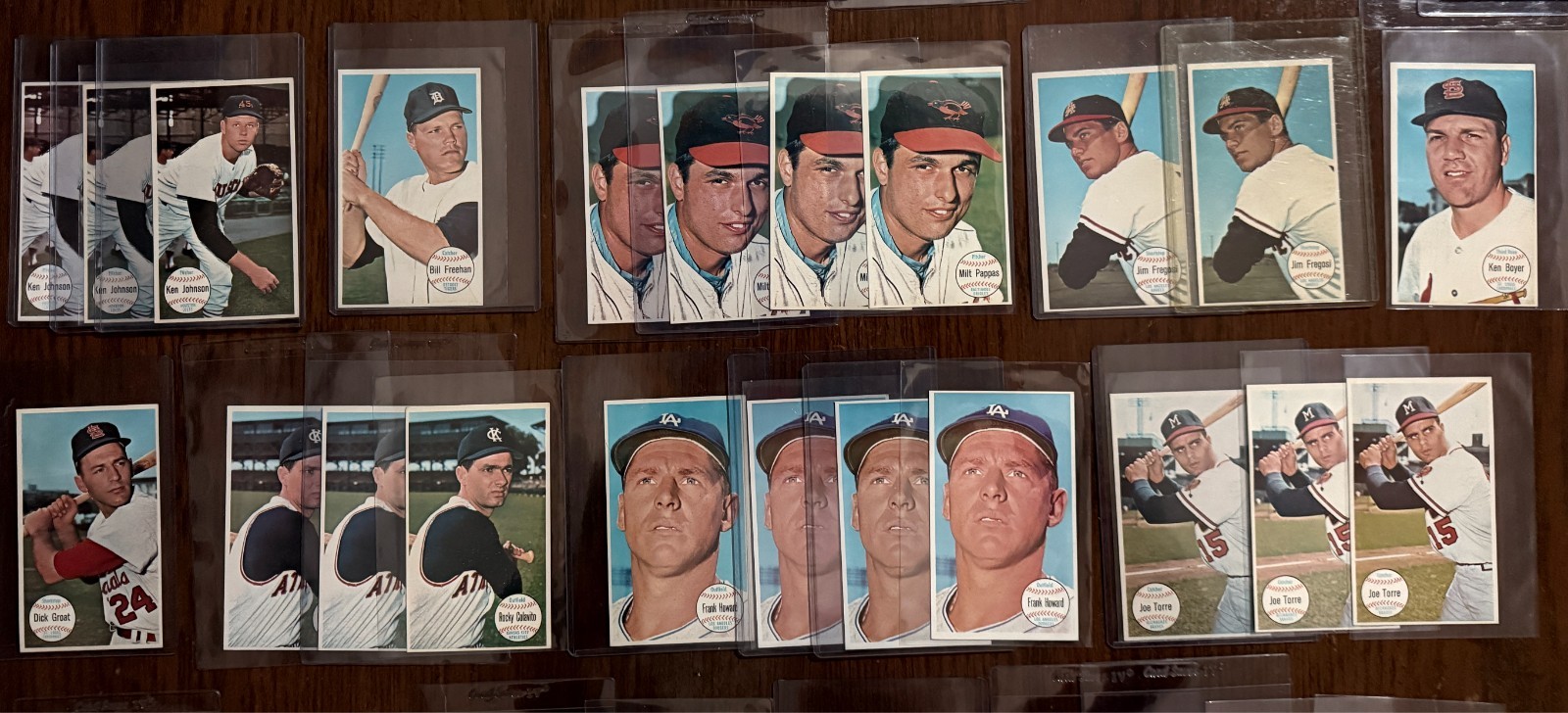 1964 Topps Giants Vintage Lot. 70% Complete, 77 Cards Total ⚾