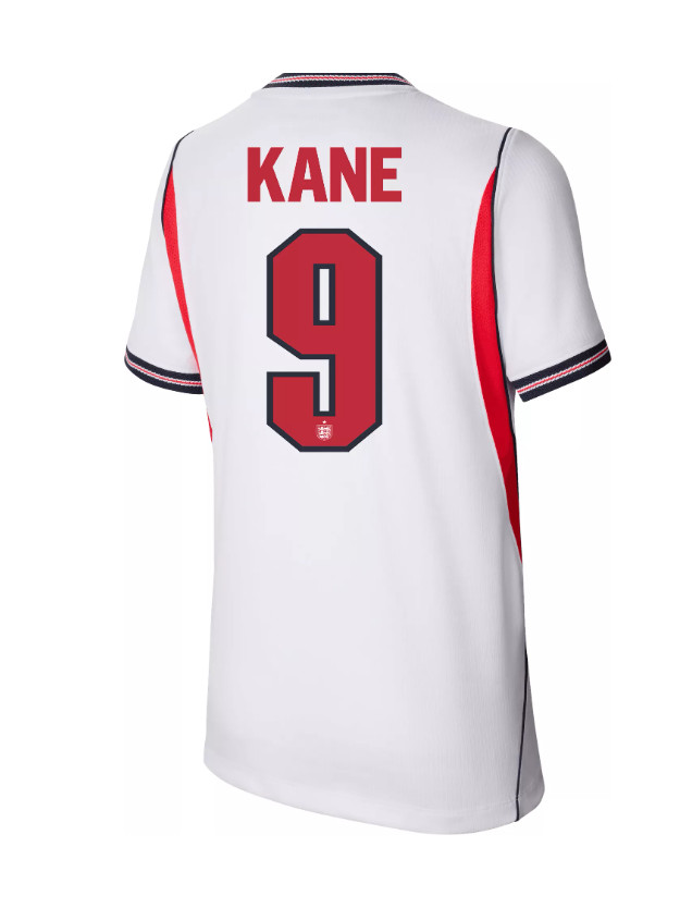 England Harry Kane #9 Soccer Jersey White Men’s Size