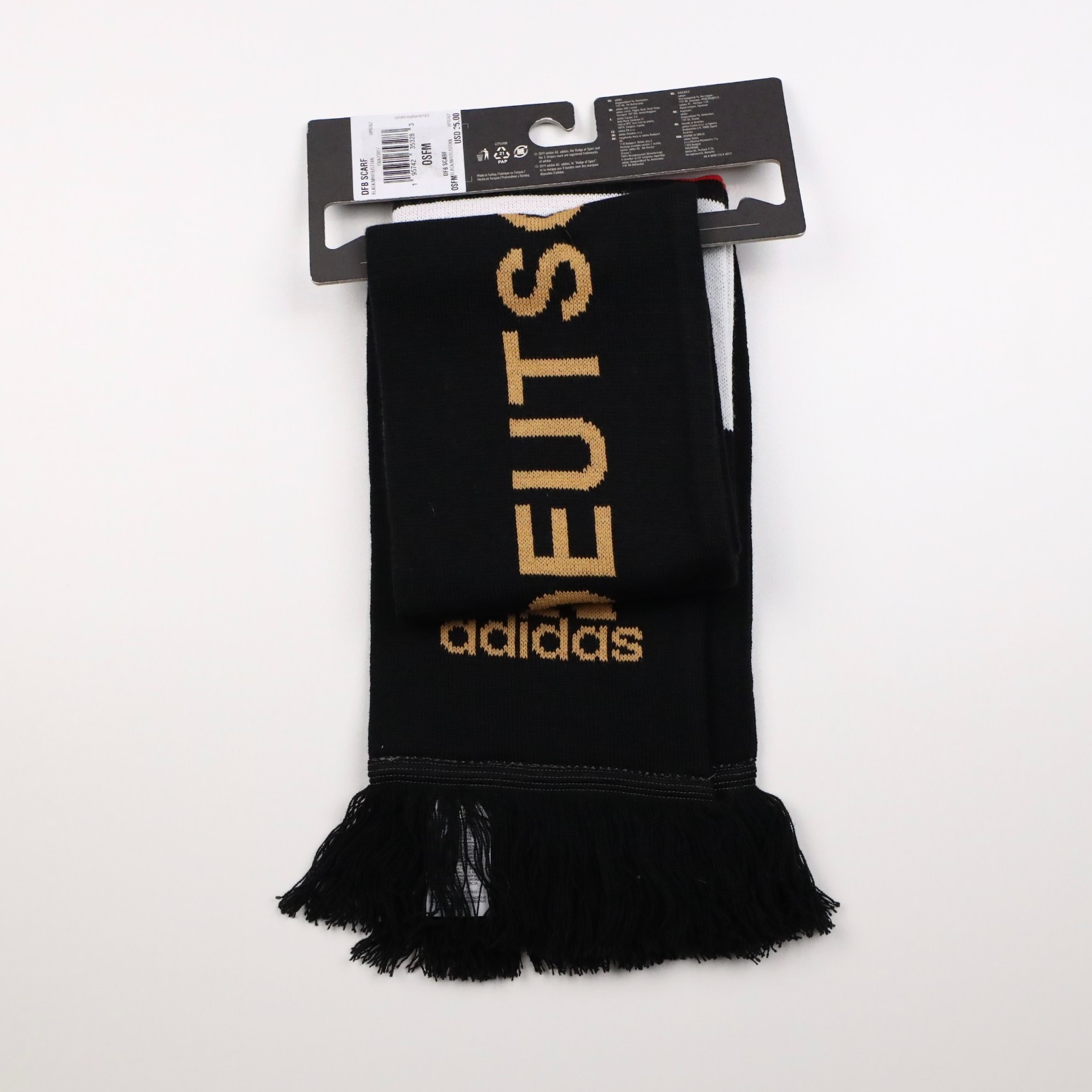 Germany National Team Adidas Unisex Scarf – Brand New – HP0767