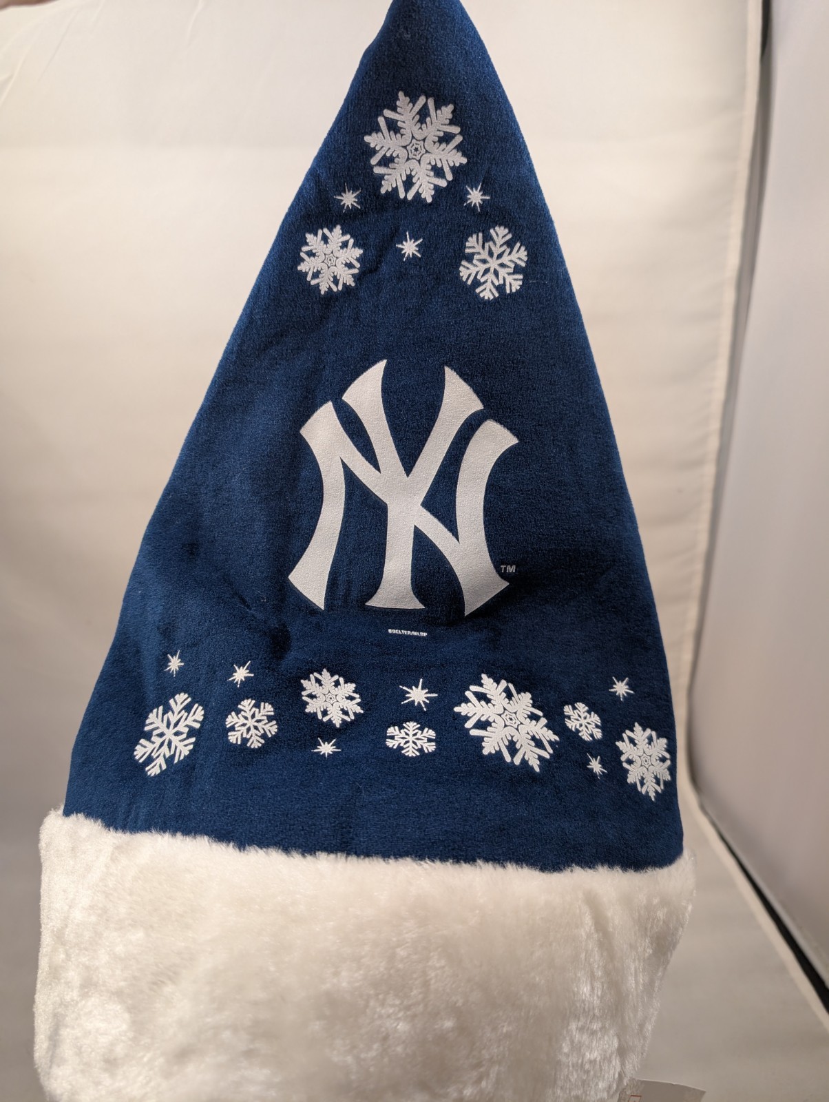 New York Yankees MLB Snowflake Santa Hat Topperscot Sports Collectors Series NWT