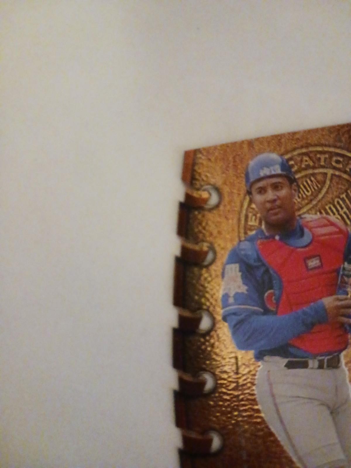 SANDY ALOMAR JR 1998 STADIUM CLUB TRIUMVIRATE ILLUMINATOR DIE CUT #T10B RARE!!