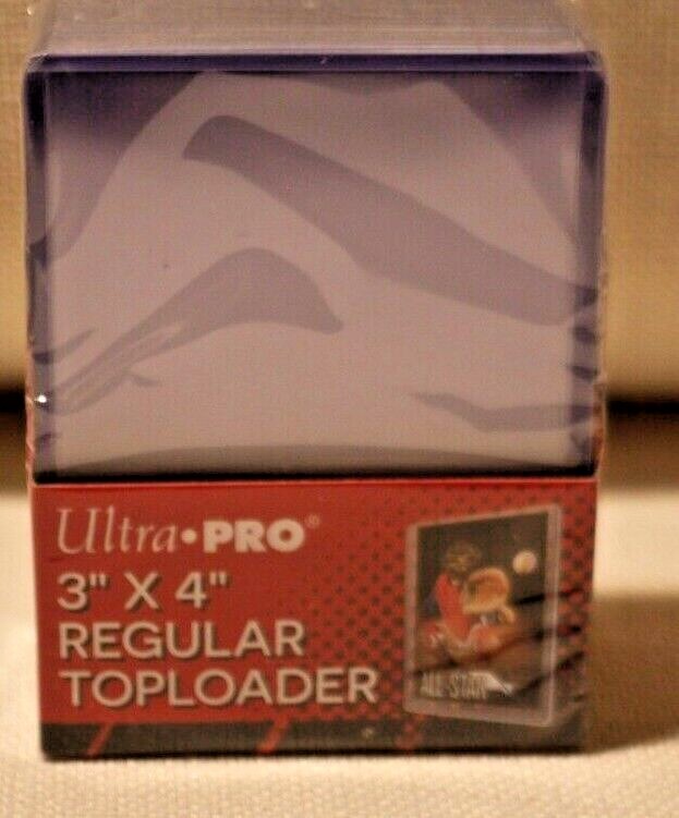 Pack of 25 Ultra PRO 35pt Clear Regular 3 X 4 Top Loaders Pokemon Sports Cards