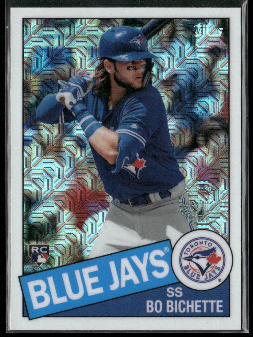 2020 Topps #85C-41 Bo Bichette 1985 Topps Chrome Silver Pack Mojo Refractor
