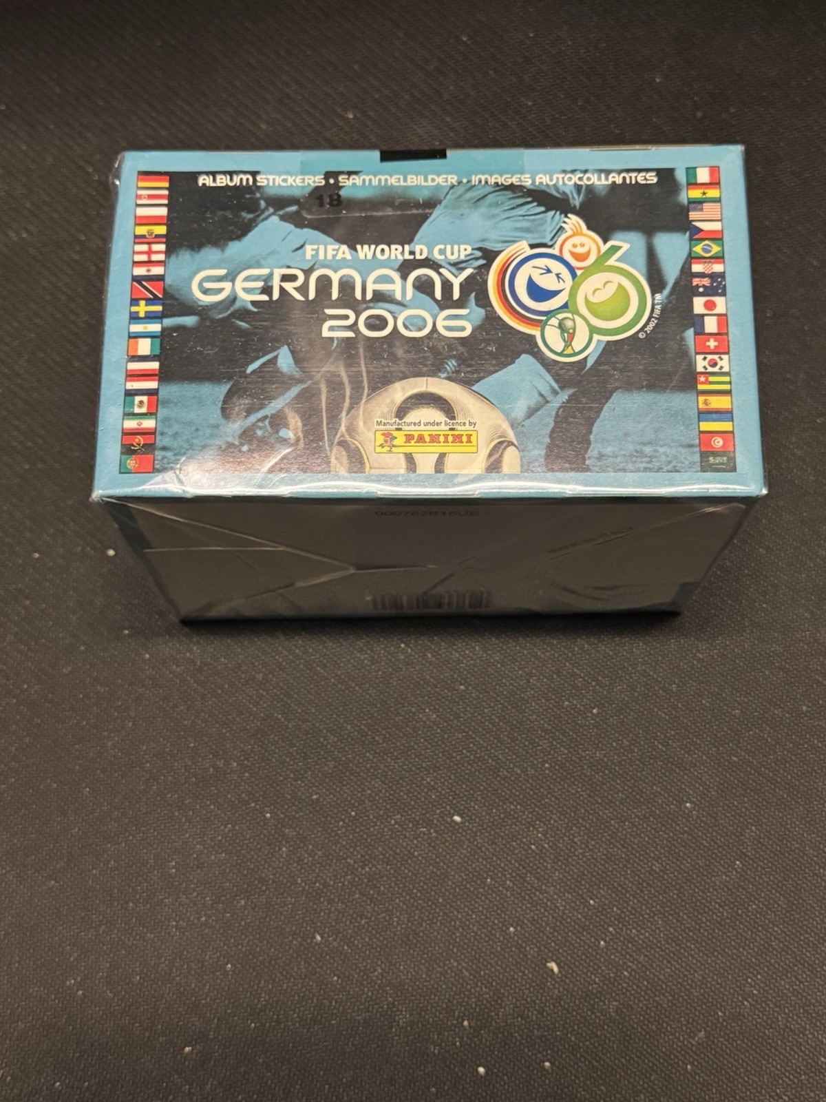 2006 FIFA World Cup Germany Panini Stickers Sealed Box 100ct – Messi Ronaldo
