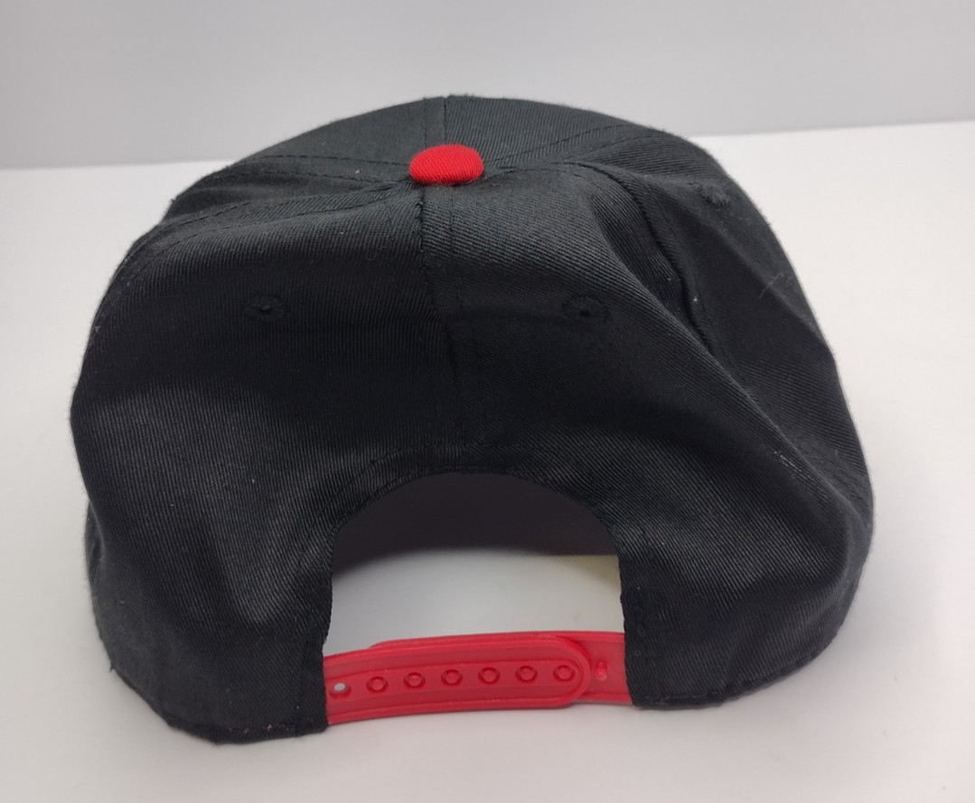 Fresno Grizzlies Promotional Adventures Snapback Hat Cap MiLB Baseball Black Red