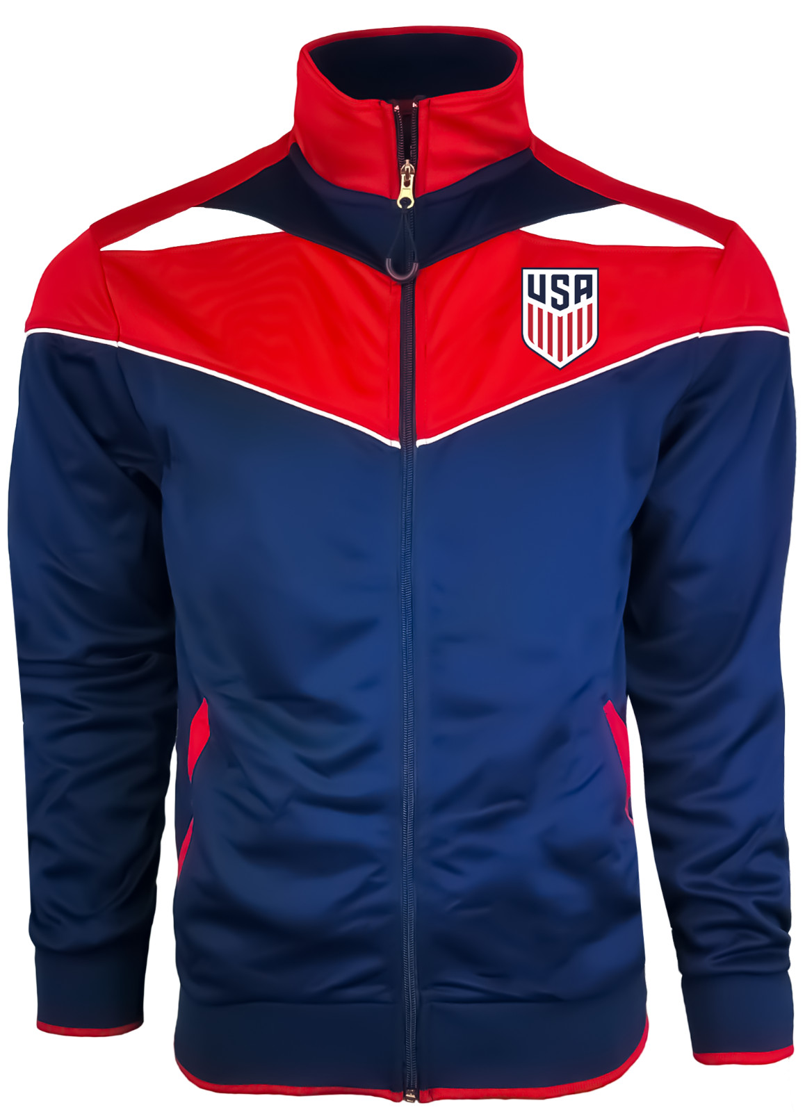 U.S. Soccer Jacket, USA Soccer Full Zip Track Jacket Adult and Youth Sizes