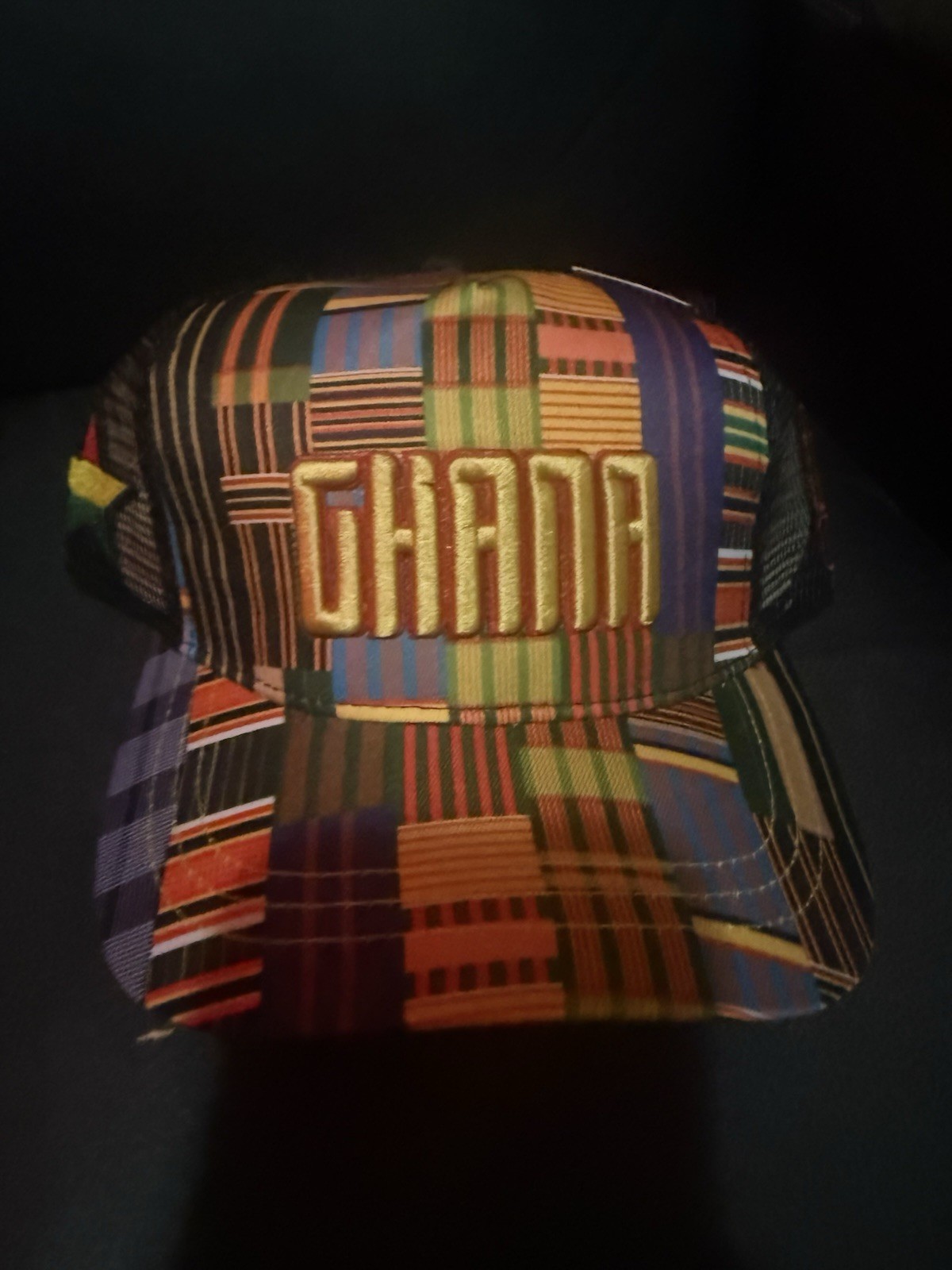 Headgear Classics Ghana National Team Soccer Hat One Size Multicolor Black