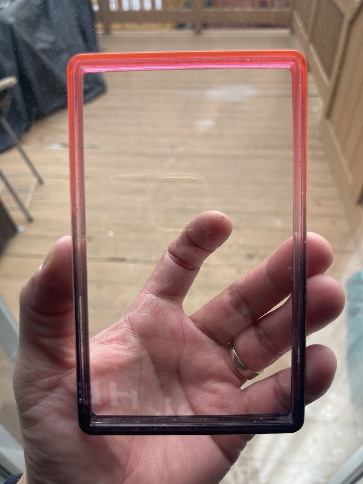 PSA Style Graded Card Slab Bumper Guard – Crimson Red Case Protector