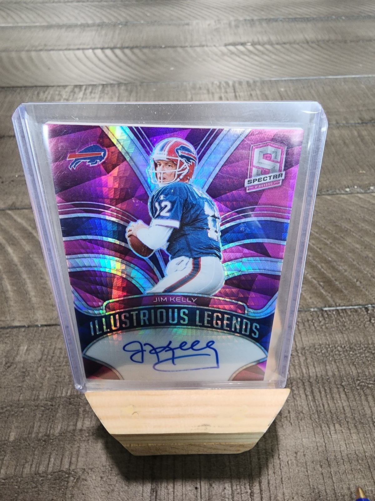 2022 Panini Spectra Illustrious Legends Autos Jim Kelly #ILS-JKE Complete Set