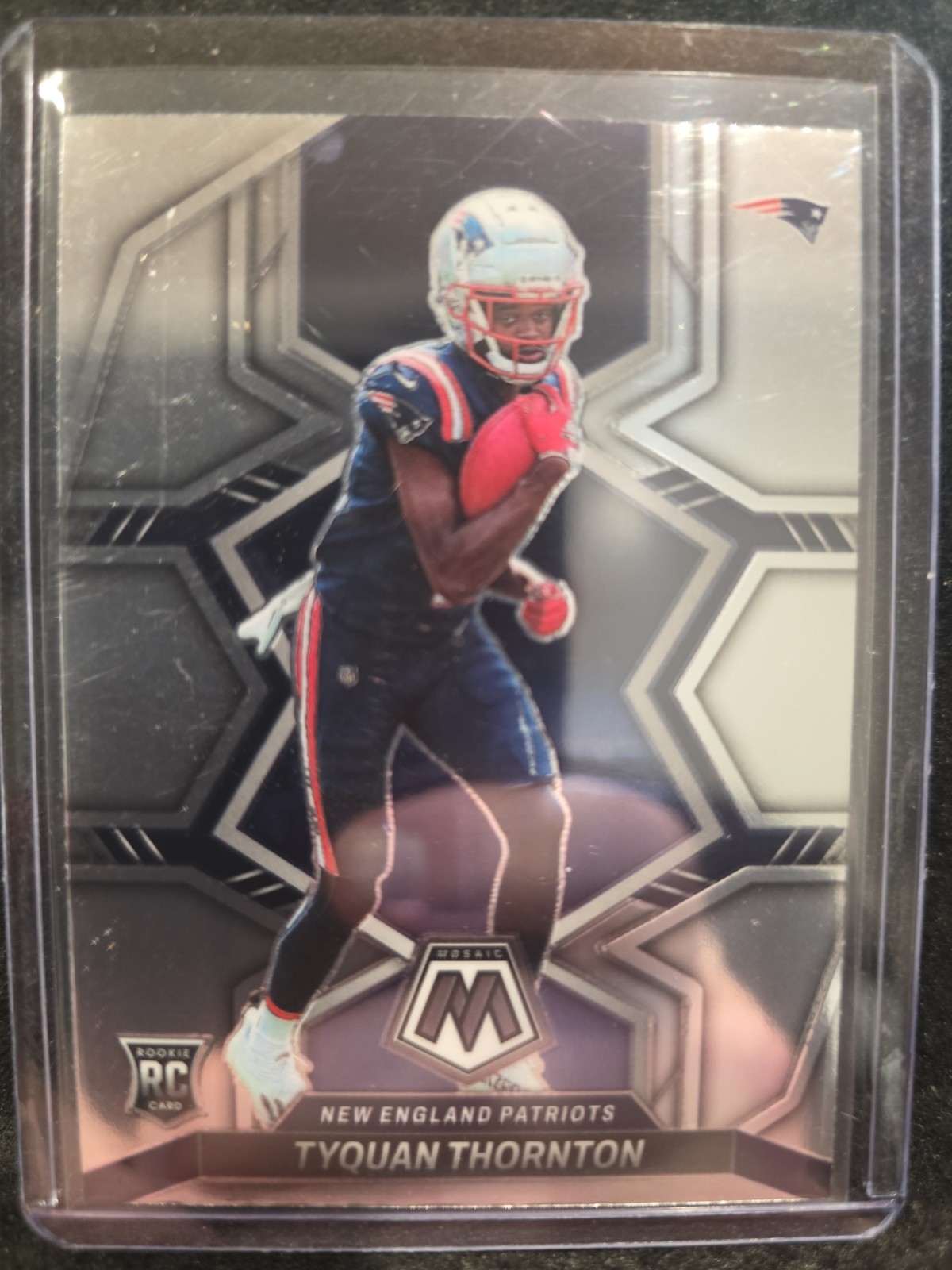 2022 Panini Mosaic #336 Tyquan Thornton Rookie New England Patriots