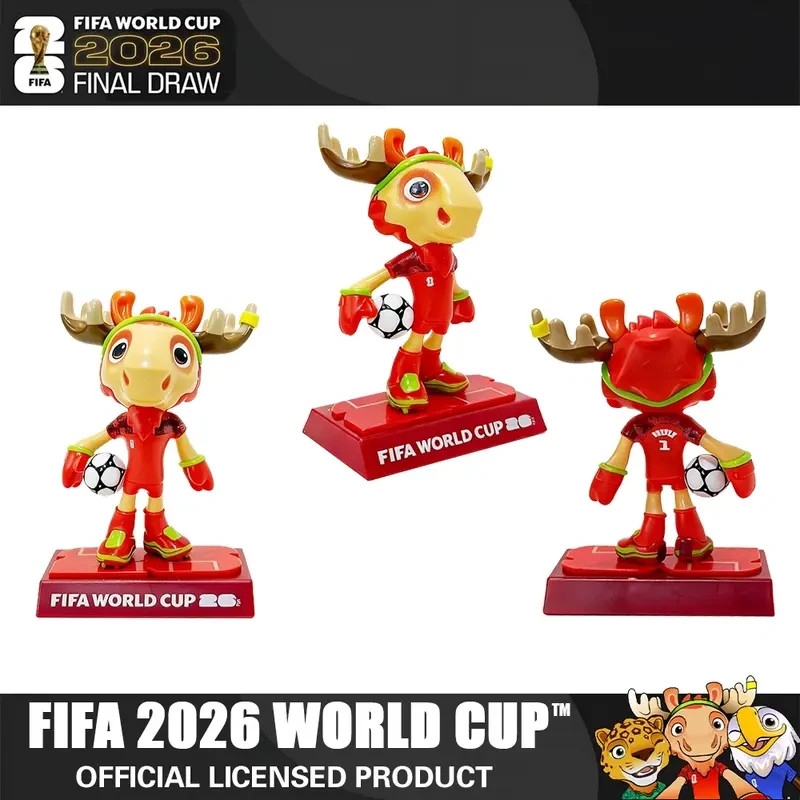 9cm/3.54in 2026 FIFA World Cup Official Licensed Mascot Set