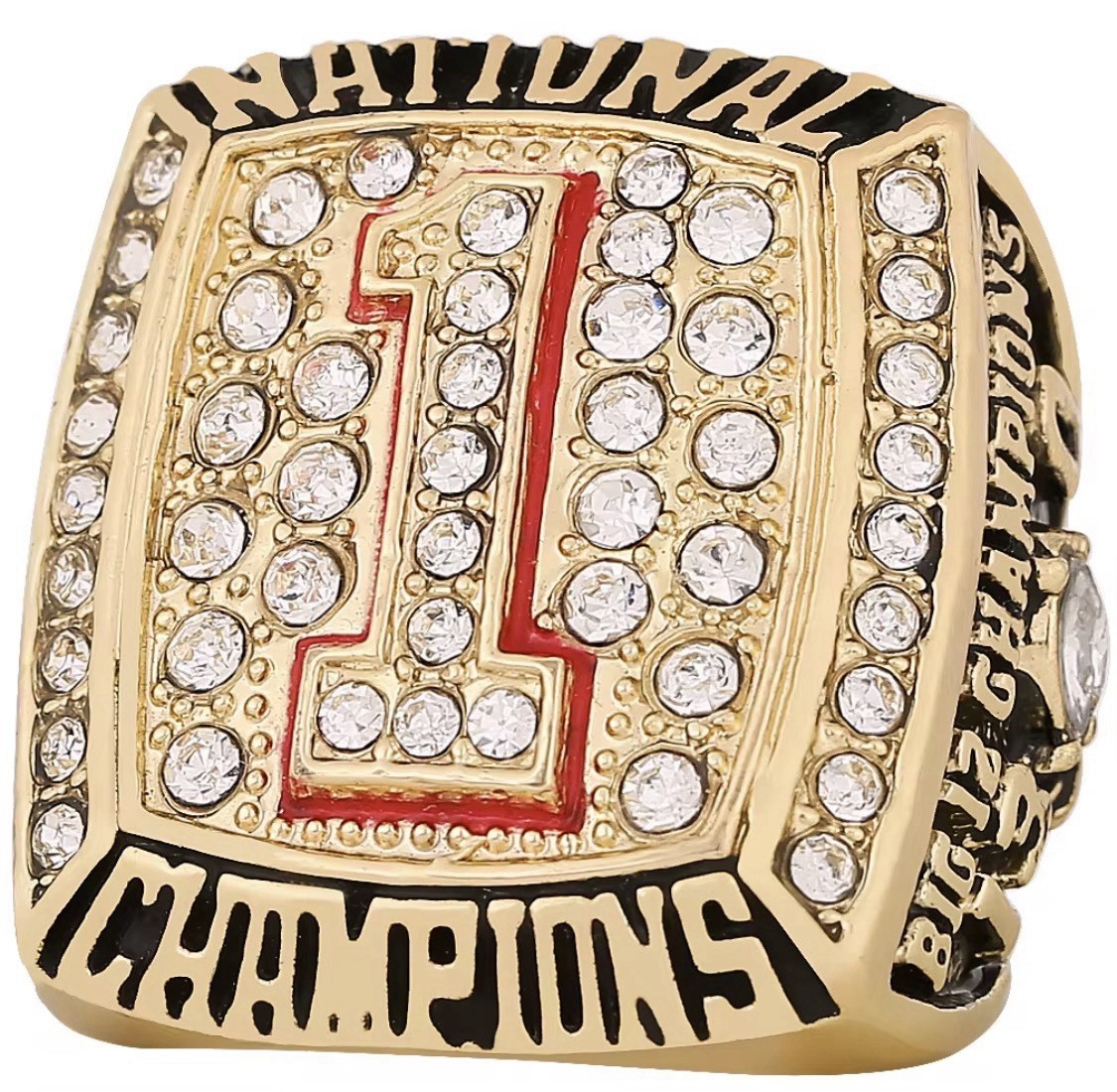 2005 University Of Texas Longhorns Championship Ring College Football UT Replica
