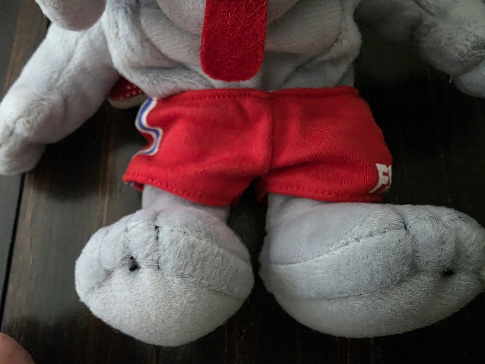 VTG NWT Fresno State Bulldogs Mascot TIME-OUT Campus Critters Plush 1998