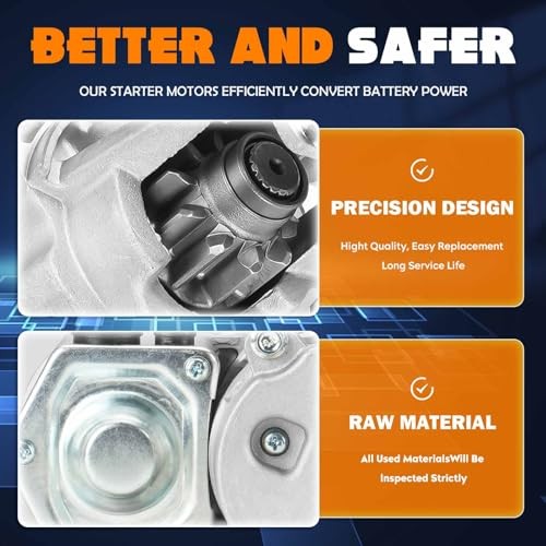 New Starter Fit for Dodge B1500 for Dakota 96-98 3.9L 96-98 5.2L 98