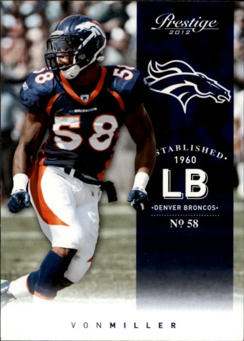 2012 Prestige #55 Von Miller – FB