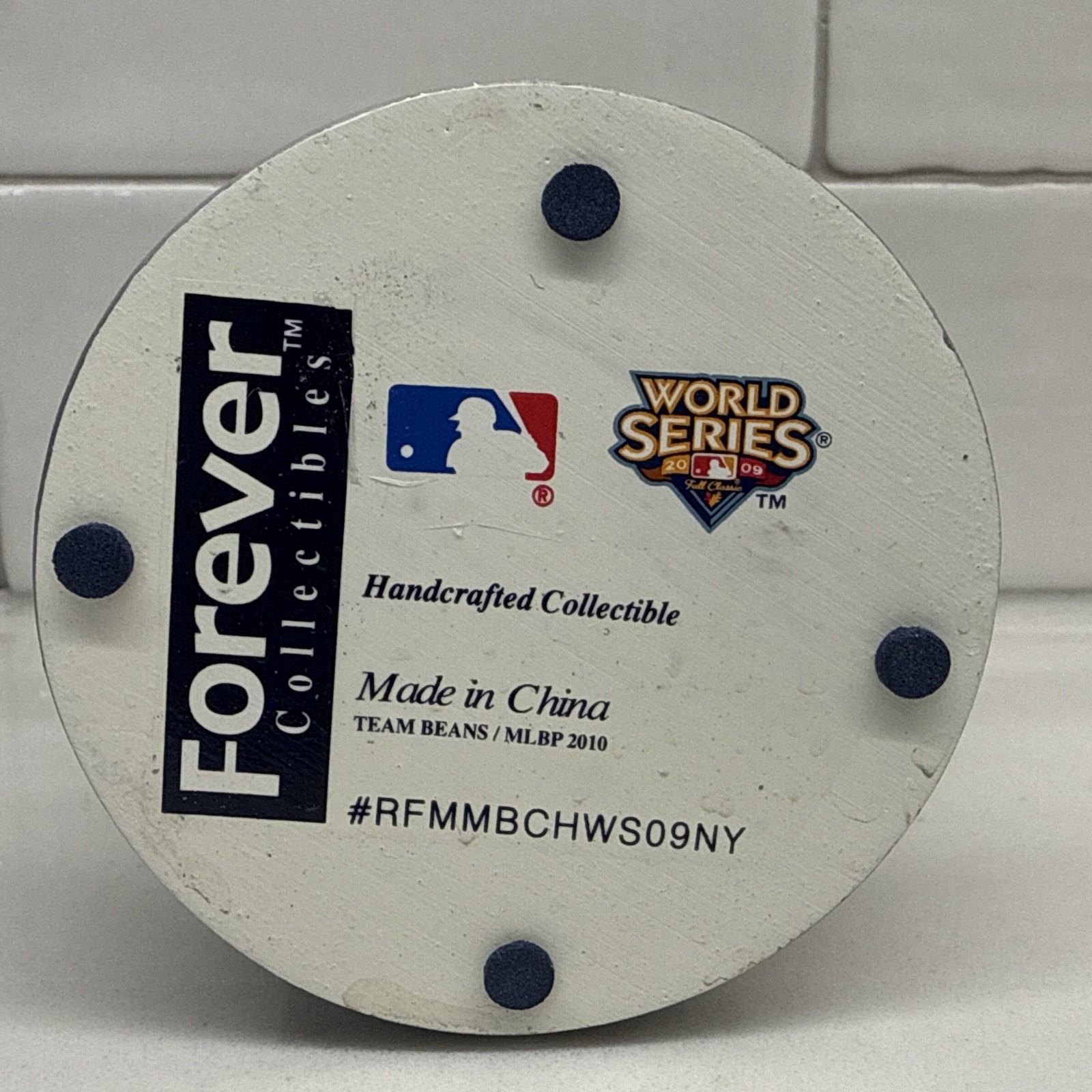2009 New York Yankees MLB Baseball World Series Champions Trophy Paperweight
