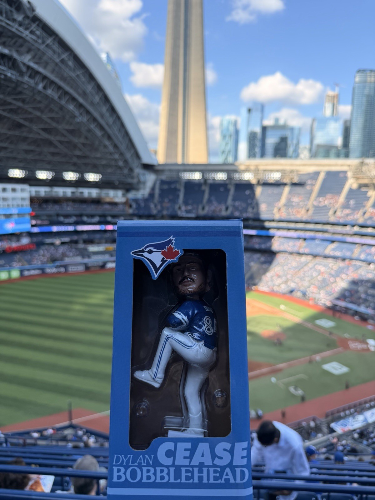IN HAND Dylan Cease 2026 Pitching Bobblehead Toronto Blue Jays, 6/10/26 SGA
