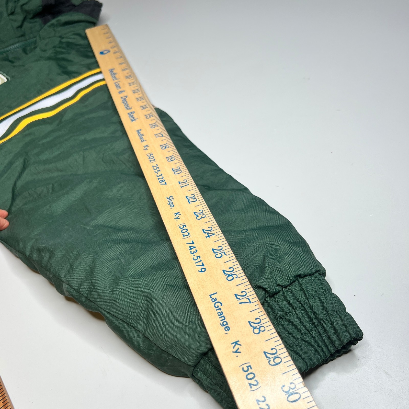 Vintage Green Bay Packers Reversible NFL Pro Player Puffer Jacket Size P/S / M