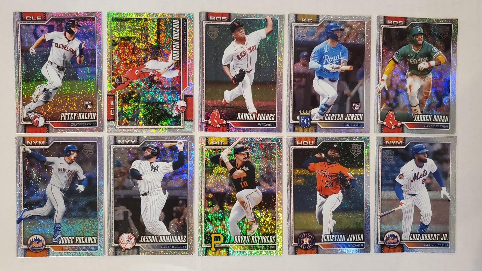 2026 Topps Series 2 – HOLO FOIL PARALLELS – Card #s 351-700 – U Pick