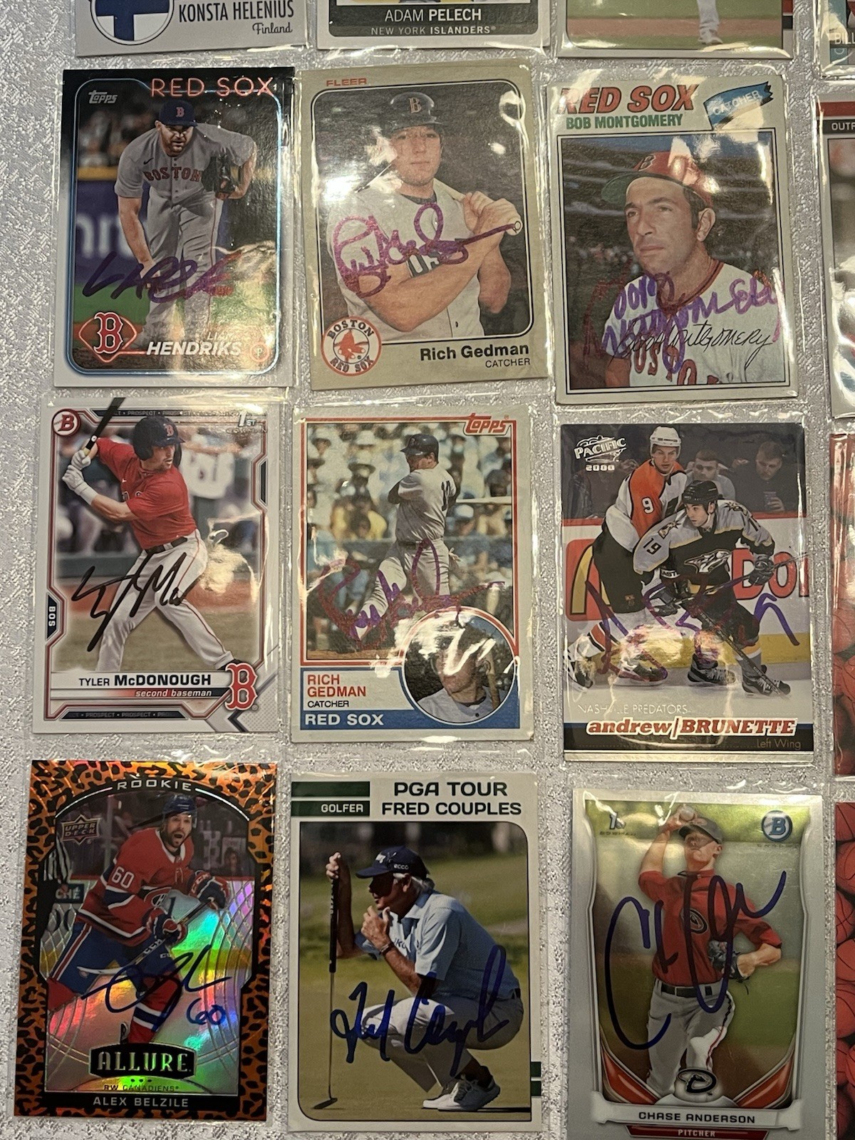 57 Item Signed Bulk Lot. All Autos GTP. Photos, Pucks, Cards! See Photos!