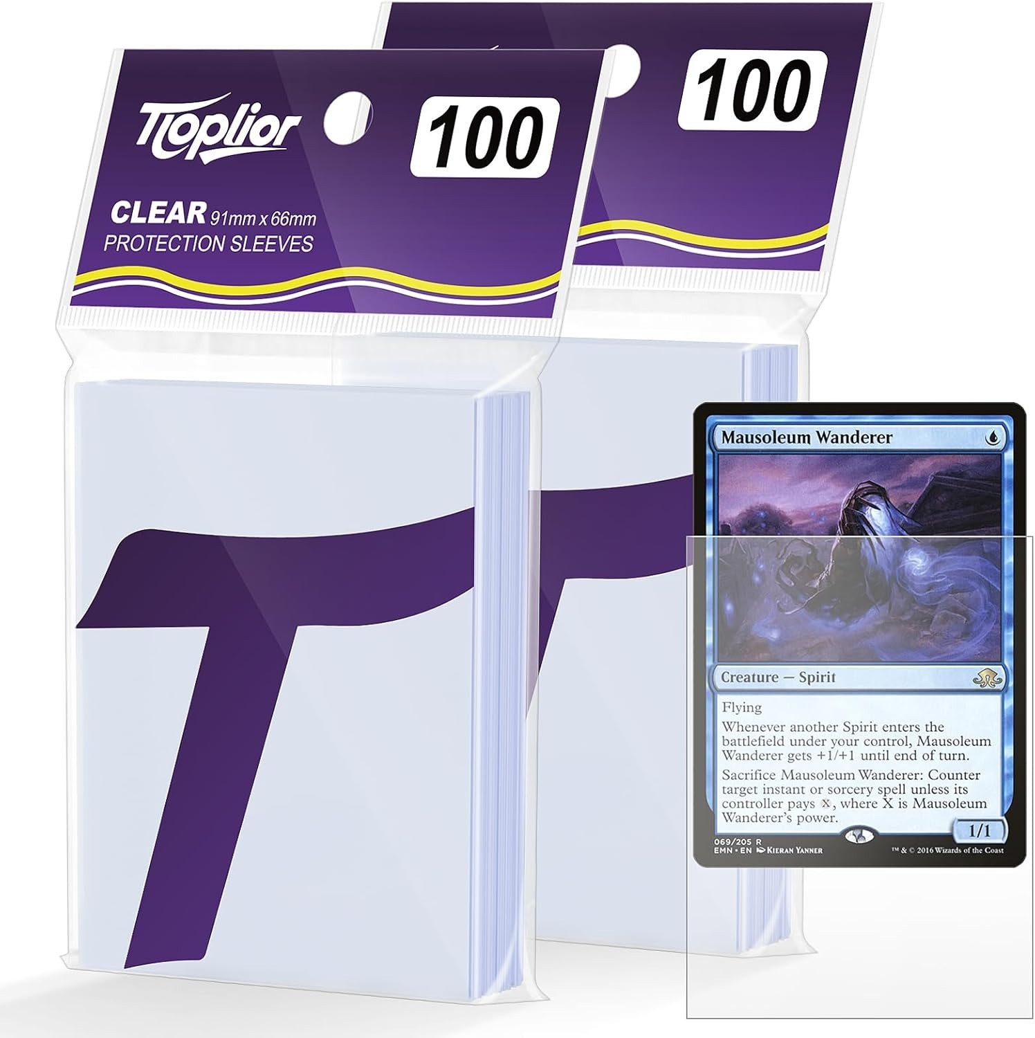 200 Soft Plastic Card Protectors – Ideal for Baseball, MTG, TCG Collections