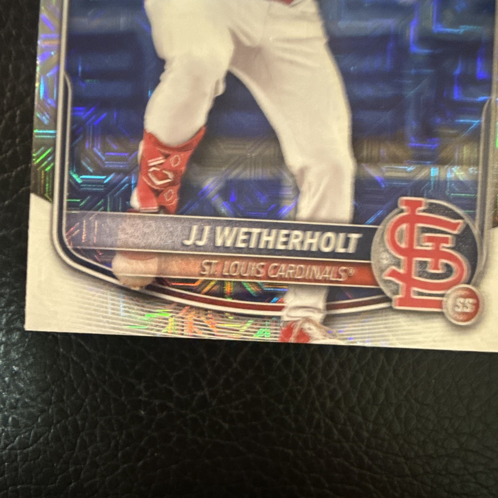 Bowman Chrome mojo Prospects 1st Bowman JJ Wetherholt #BCP-22 Baseball Cardinals