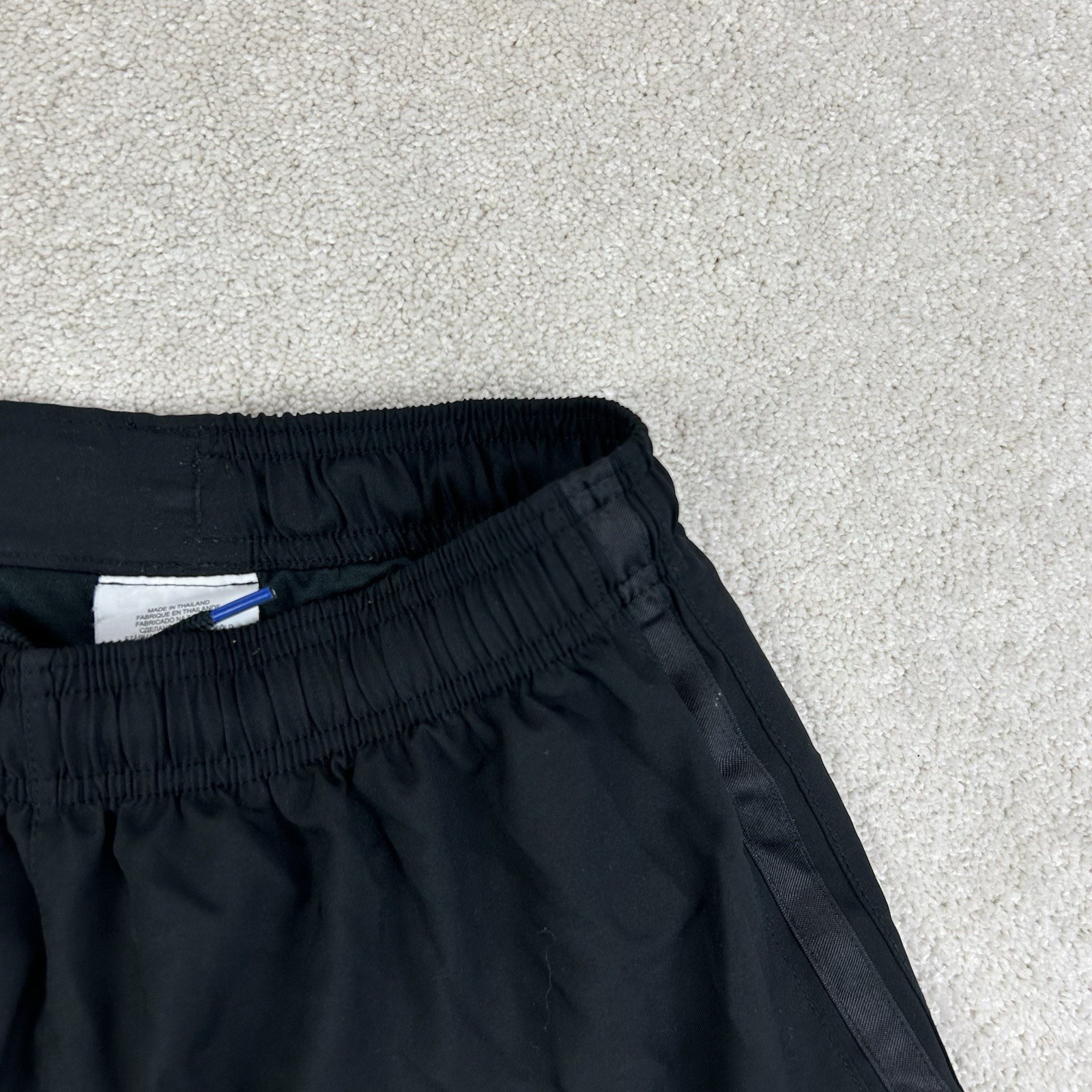 Official 2009-10 Nike Inter Milan Italy Black Lined Football 354272-010 Shorts S