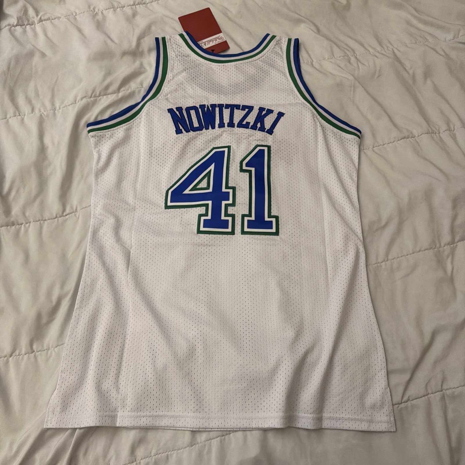 Dirk Nowitzki Dallas Mavericks Jersey 1998-1999