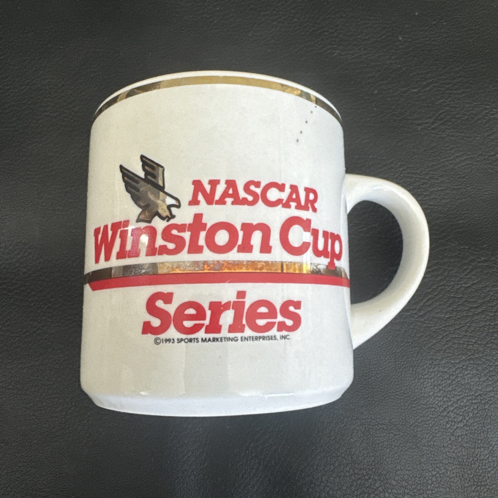 Nascar Winston Cup Series Ceramic White Coffee Mug