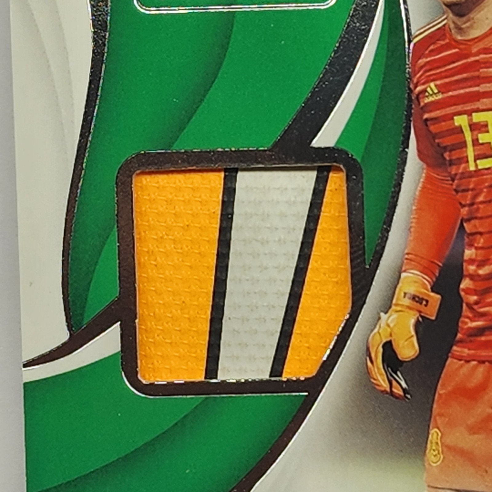 Guillermo Ochoa NIKE LOGO 2018-19 Panini Immaculate Mexico Boot Patch Auto /15